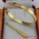 Replica Cartier Jewelry - Cartier Yellow Gold Love Bracelet with Screwdriver